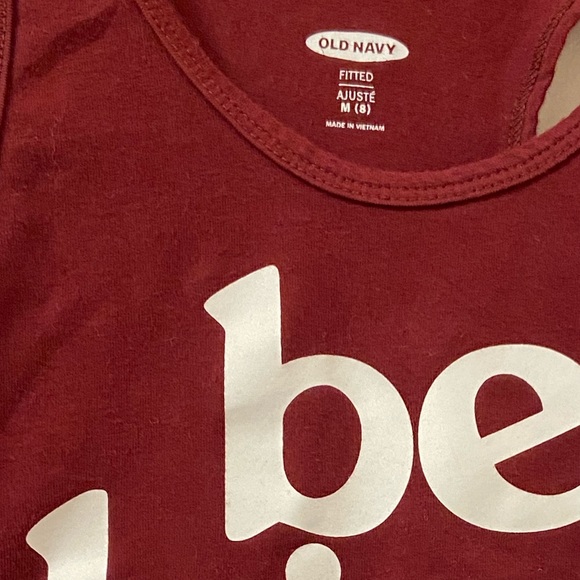 Old Navy girls razor back Tank Top. Size: M 7/8 - Picture 2 of 5